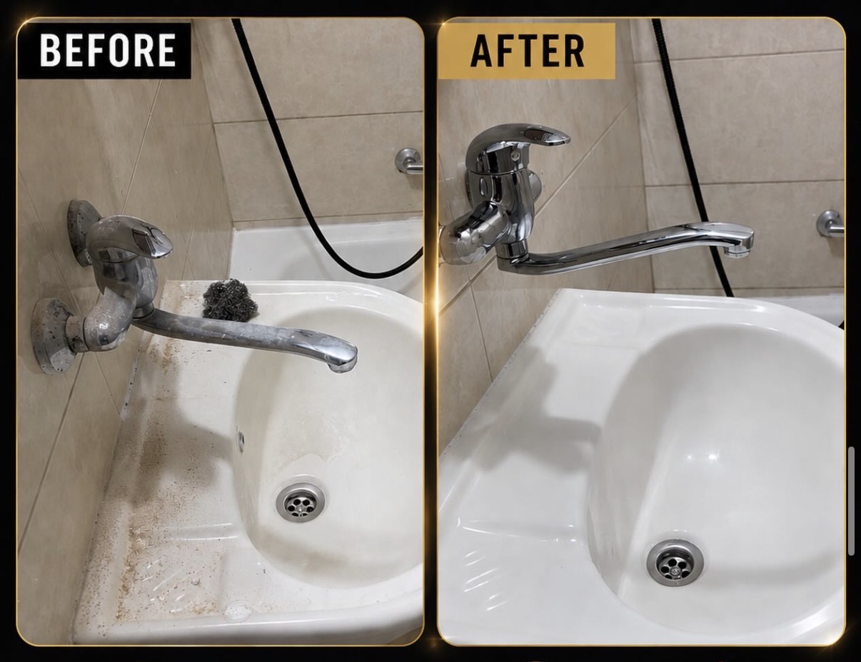 Sink & Faucet Detailing