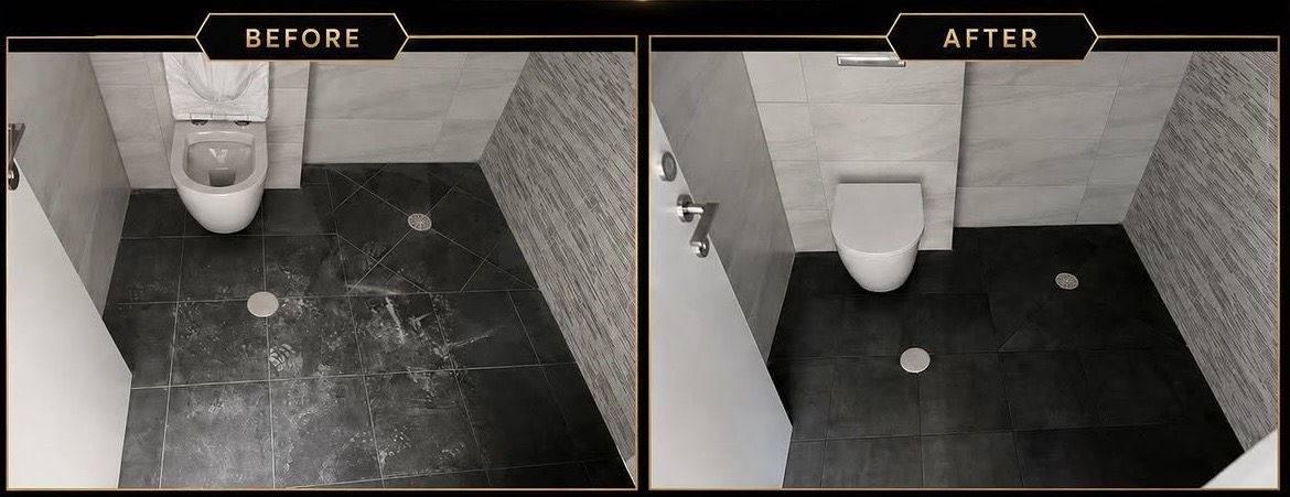 Toilet & Floor Detailing